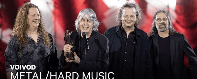 Voivod remporte un nouveau Prix Juno