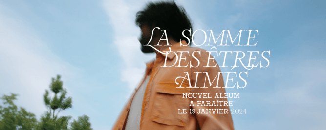 Alexandre Poulin pr&eacute;sente son nouvel album La Somme des &ecirc;tres aim&eacute;s